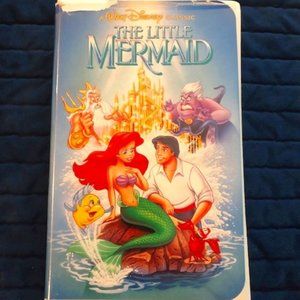 Rare Little Mermaid VHS w/ banned original artwork